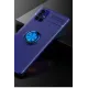 Samsung Galaxy M51 Kılıf Range Yüzüklü Silikon - Mavi