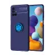 Samsung Galaxy M51 Kılıf Range Yüzüklü Silikon - Mavi