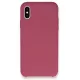 Apple iPhone XS Max Kılıf Lansman Legant Silikon - Fuşya