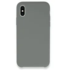 Apple iPhone XS Max Kılıf Lansman Legant Silikon - Gri