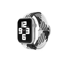 Apple Watch 42mm Star Kordon - Siyah-Beyaz