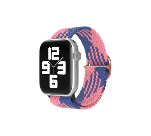 Apple Watch 42mm Star Kordon - Pembe-Mavi