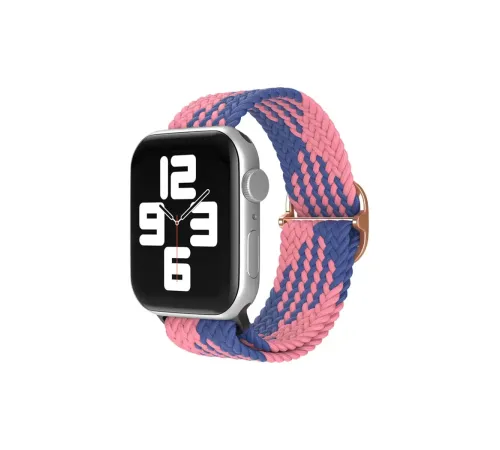 Apple Watch 42mm Star Kordon - Pembe-Mavi
