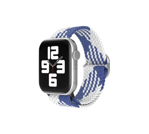 Apple Watch 42mm Star Kordon - Mavi-Beyaz