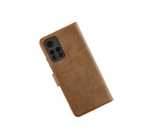 Xiaomi Redmi Note 11T Kılıf Trend S Plus Kapaklı Kılıf - Taba