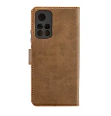 Xiaomi Redmi Note 11T Kılıf Trend S Plus Kapaklı Kılıf - Taba
