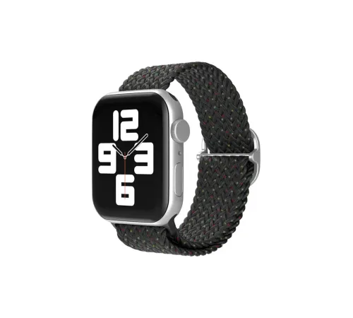 Apple Watch 42mm Star Kordon - Benekli Siyah