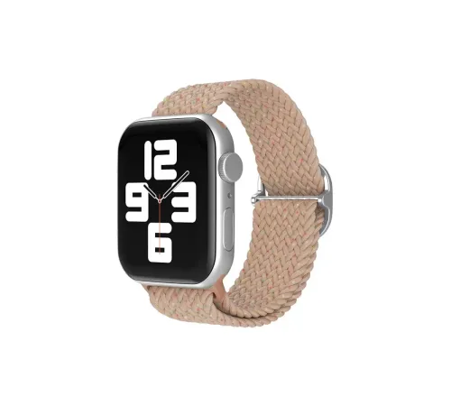 Apple Watch 42mm Star Kordon - Benekli Pudra