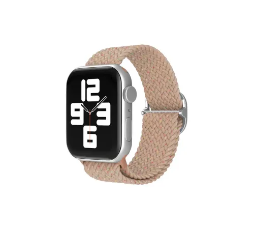 Apple Watch 42mm Star Kordon - Benekli Pudra