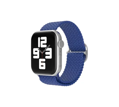 Apple Watch 42mm Star Kordon - Benekli Mavi