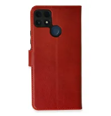 Realme C25 Kılıf Trend S Plus Kapaklı Kılıf - Kırmızı