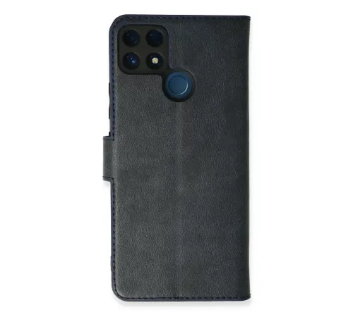 Realme C25 Kılıf Trend S Plus Kapaklı Kılıf - Lacivert