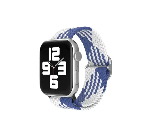 Watch 20mm Star Kordon - Mavi-Beyaz