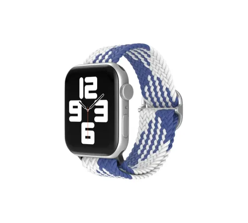 Watch 20mm Star Kordon - Mavi-Beyaz