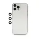 Apple iPhone 12 Pro Shine Kamera Lens - Gümüş
