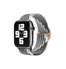 Watch 22mm Star Kordon - Gri-Siyah