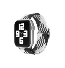 Watch 22mm Star Kordon - Siyah-Beyaz