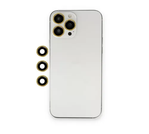 Apple iPhone 13 Pro Max Shine Kamera Lens - Gold
