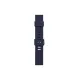 Apple Watch 38mm KR408 Çizgili Silikon Kordon - Lacivert
