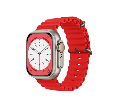 Apple Watch 38mm Ocean Kordon - Kırmızı