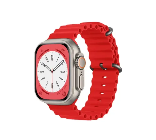 Apple Watch 42mm Ocean Kordon - Kırmızı