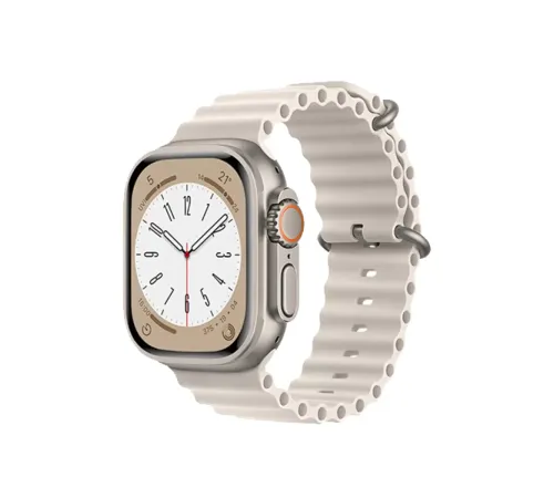 Apple Watch 42mm Ocean Kordon - Krem