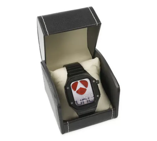 Apple Watch 44mm KR409 Metal Kordon - Siyah