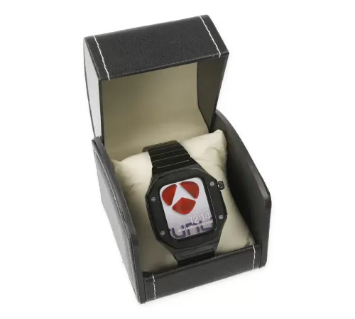 Apple Watch 44mm KR409 Metal Kordon - Siyah