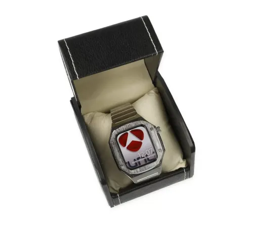 Apple Watch 45mm KR409 Metal Kordon - Gümüş
