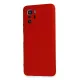 Xiaomi Poco X3 GT Kılıf Nano içi Kadife Silikon - Kırmızı