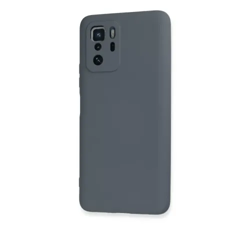 Xiaomi Poco X3 GT Kılıf Nano içi Kadife Silikon - Gri