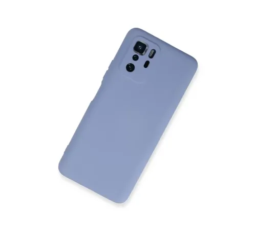 Xiaomi Poco X3 GT Kılıf Nano içi Kadife Silikon - Lila