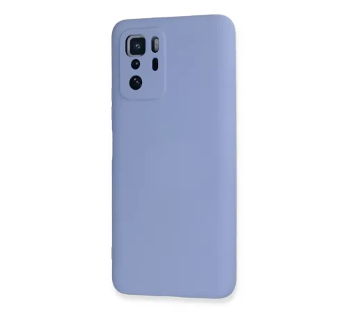 Xiaomi Poco X3 GT Kılıf Nano içi Kadife Silikon - Lila
