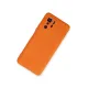 Xiaomi Poco X3 GT Kılıf Nano içi Kadife Silikon - Turuncu