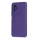 Xiaomi Poco X3 GT Kılıf Nano içi Kadife Silikon - Mor