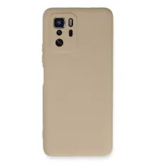 Xiaomi Poco X3 GT Kılıf Nano içi Kadife Silikon - Pudra