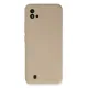 Realme C11 2021 Kılıf Nano içi Kadife Silikon - Pudra