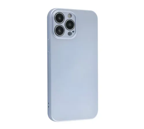 Apple iPhone 13 Pro Kılıf Nano içi Kadife Silikon - Sky Blue