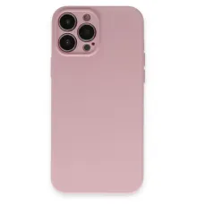 Apple iPhone 13 Pro Kılıf Nano içi Kadife Silikon - Pembe