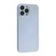 Apple iPhone 13 Pro Max Kılıf Nano içi Kadife Silikon - Sky Blue
