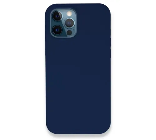 Apple iPhone 12 Pro Kılıf Lansman Legant Silikon - Lacivert