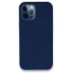 Apple iPhone 12 Pro Kılıf Lansman Legant Silikon - Lacivert