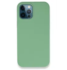 Apple iPhone 12 Pro Kılıf Lansman Legant Silikon - Yeşil