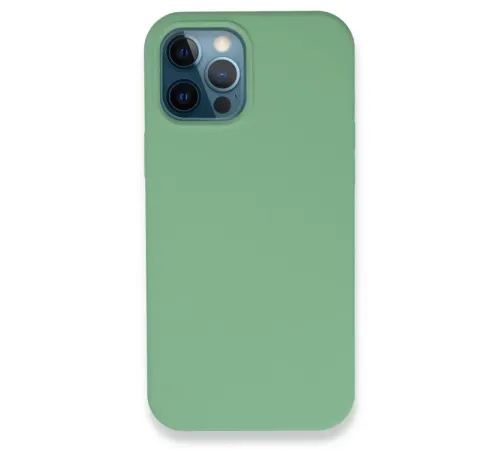 Apple iPhone 12 Pro Kılıf Lansman Legant Silikon - Yeşil