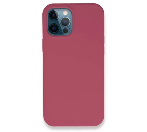 Apple iPhone 12 Pro Kılıf Lansman Legant Silikon - Fuşya