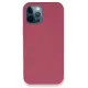 Apple iPhone 12 Pro Kılıf Lansman Legant Silikon - Fuşya