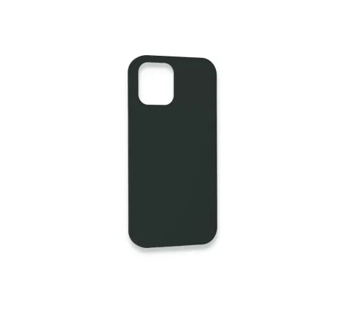 Apple iPhone 12 Pro Kılıf Lansman Legant Silikon - Koyu Yeşil