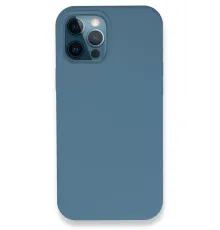 Apple iPhone 12 Pro Kılıf Lansman Legant Silikon - Açık Mavi
