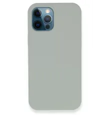 Apple iPhone 12 Pro Kılıf Lansman Legant Silikon - Açık Gri