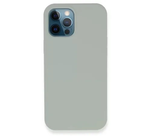 Apple iPhone 12 Pro Kılıf Lansman Legant Silikon - Açık Gri